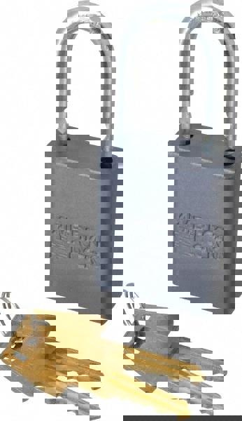 Padlock: Aluminum, Keyed Different, 1-1/